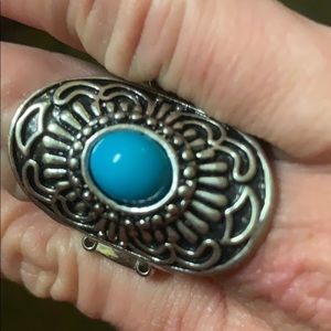 Turquoise Ring  ~  ADJUSTABLE